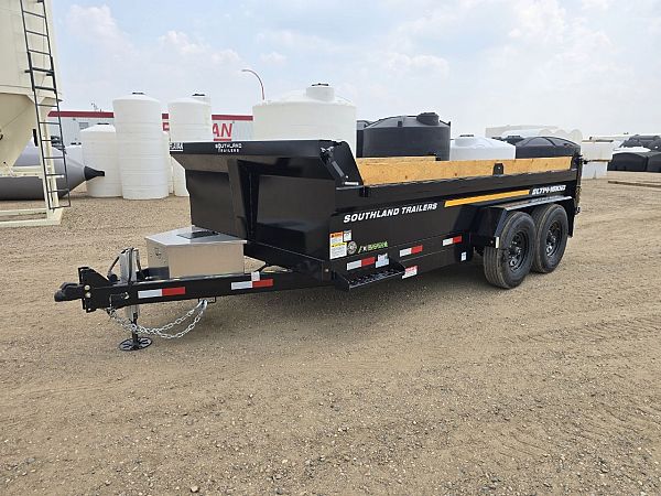 2026 Southland 16K 7' x 14' Heavy Duty Dump Trailer