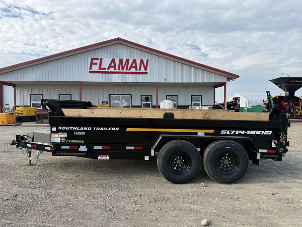 2026 Southland 16K 7' x 14' Heavy Duty Dump Trailer
