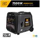 7500 Peak Watts Dual Fuel Inverter Generator