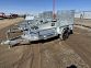 2024 Norbert UTB 5' x 10' Galvanized Steel Utility Trailer
